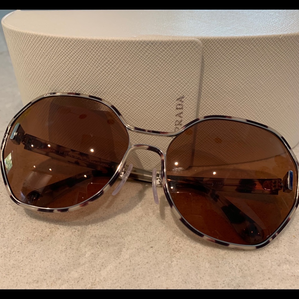 Prada Oversized Retro Sunglasses